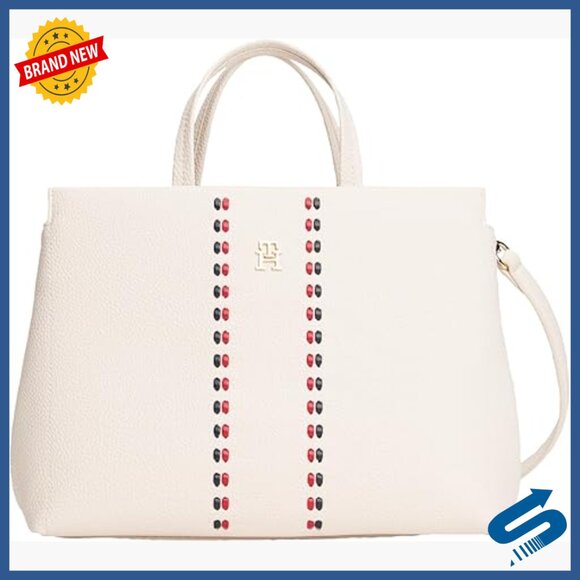 Large Satchel Bag with Removable Crossbody Strap Durable Polyurethane